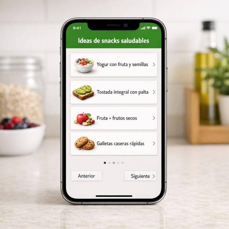 Snacks saludables